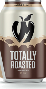 Rendered version of Vander Mill's 12oz. Totally Roasted can