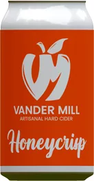 Vander Mill's Honeycrisp 12 oz can with the new label